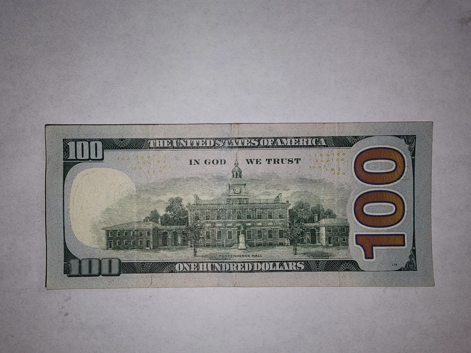 rare $100 star note 640,000 run size - Image 2 of 3