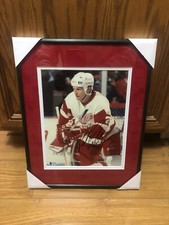 Bob Probert Signed/Autographed Detroit Red Wings Framed 8x10 Photo Beckett