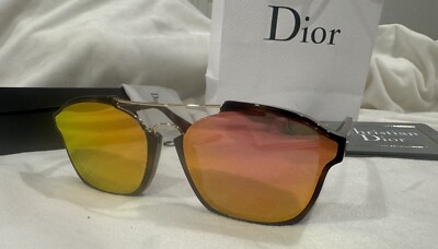 AUTHENTIC Christian Dior Sunglasses Abstract Brown Tortoise  display picture 2