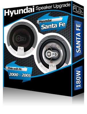 Hyundai Sante Fe Rear Door speakers Fli 