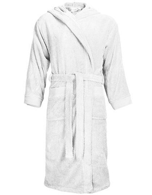 The One Towelling Bathrobe Hooded T1-BH Damen Herren Bademantel NEU