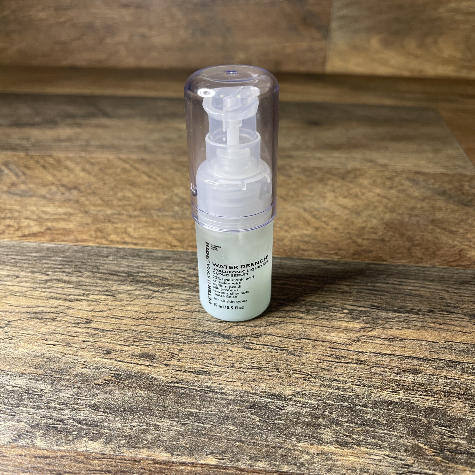 Peter Thomas Roth Water Drench Hyaluronic Liquid Gel Cloud Serum 0.5 oz/15 ml