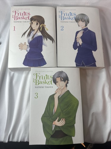 Fruits Basket Collector's Edition Volumes 1-3 Manga Book English | eBay