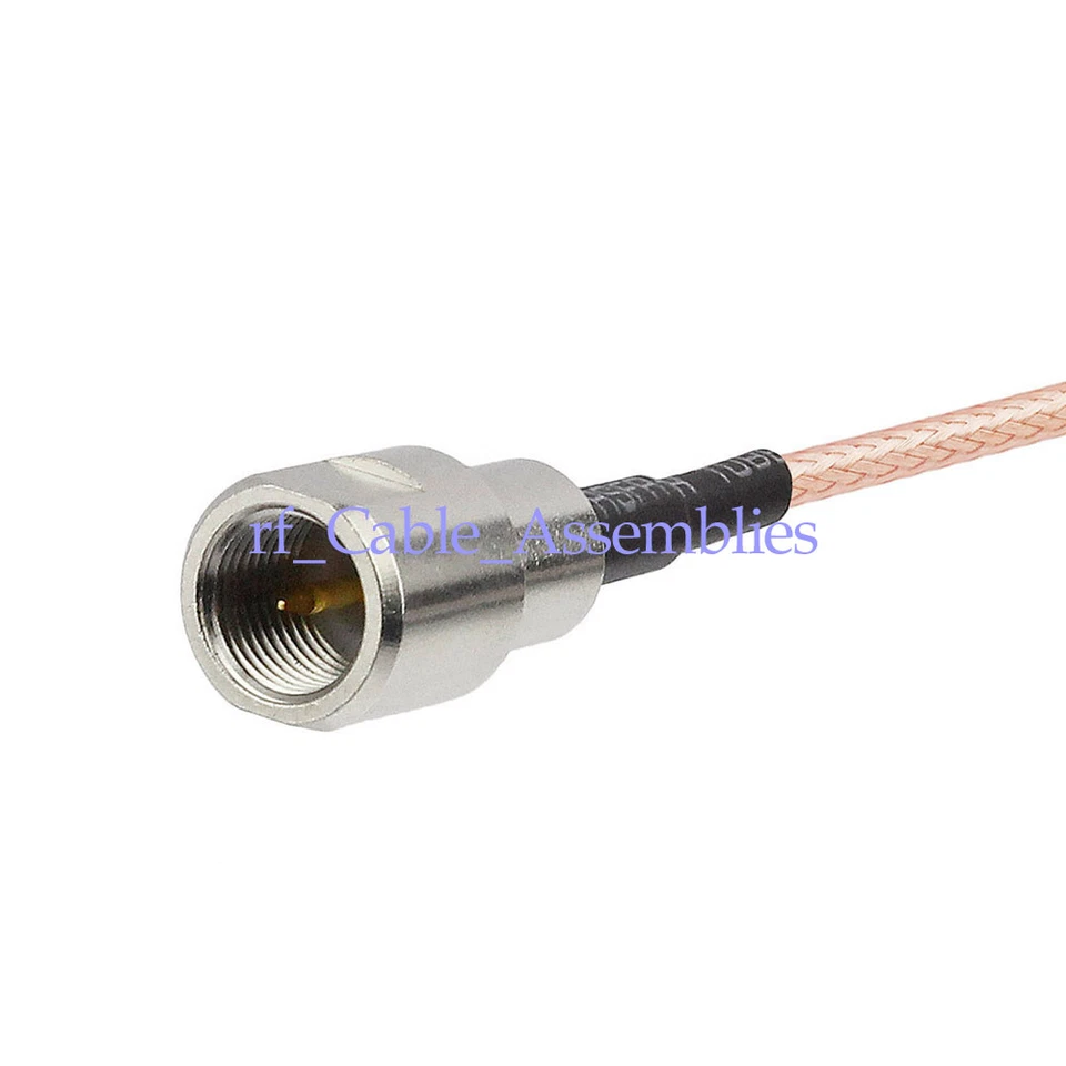 FME Male to MMCX Male ST RF Adapter cable pigtail Coaxial RG316 6" for Wireless - Image 2 of 4