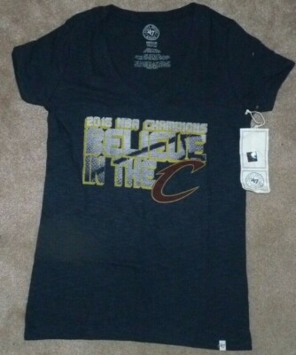 NEW NBA Cleveland Cavaliers 2016 Champions T Shirt Women