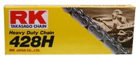 Rk Racing Chain M428h-116 (428 Series) 116-links Standard Non O-ring Chain Wi... Rk Racing Chain M428h-116 (428 Series) 116-links Standard Non O-ring Chain Wi...