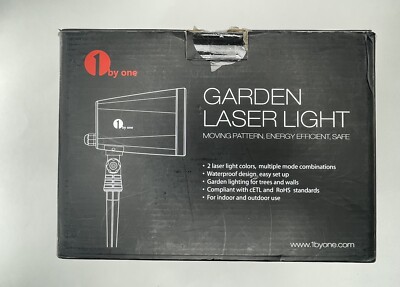 1 By One Garden Laser Light moving Projection lighting for trees walls