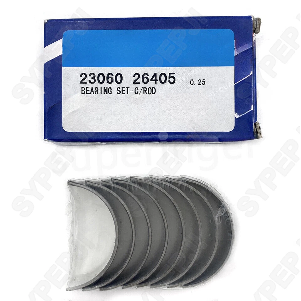 Juego de cojinetes principales del cigüeñal del motor 21020-26040 23060-26405 para Hyundai Accent Foto 2 de 4