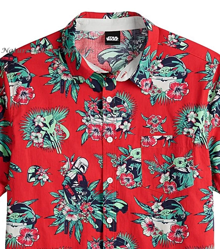Baby yoda button up cheap shirt