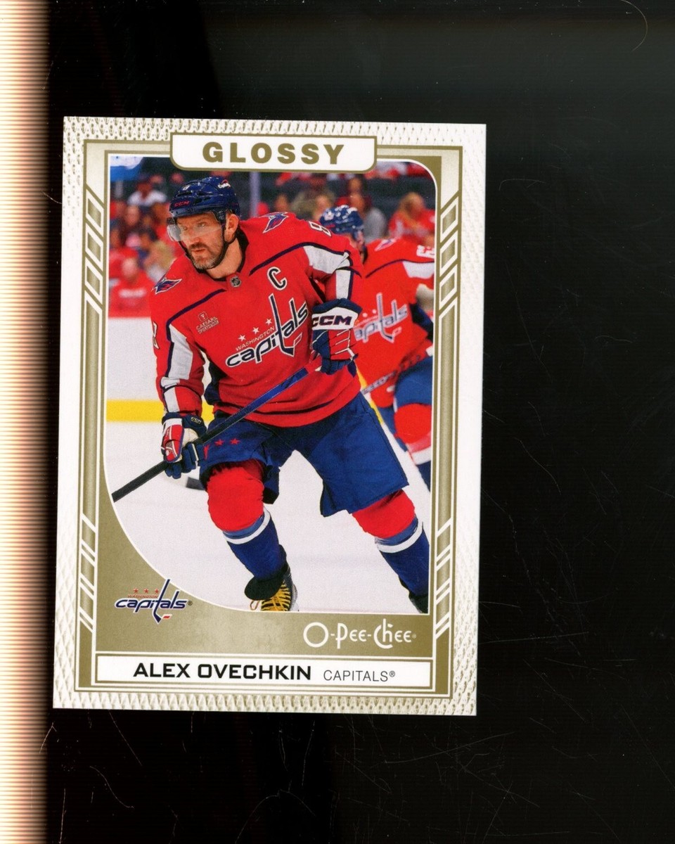 UPPER DECK NHLカード STATURE AKEX OVACHKIN CAPITALS 19/45 #E-10 送料無料 中古 IT2 Alexander Ovechkin Washington Capitals Autographed 2019-20