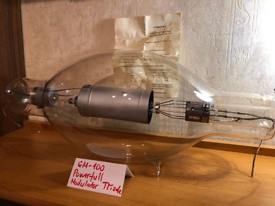 1x NEW GM100 GM-100 THE BIGGEST POWER FULL Modulator TRIODE - 5000V, 1KW