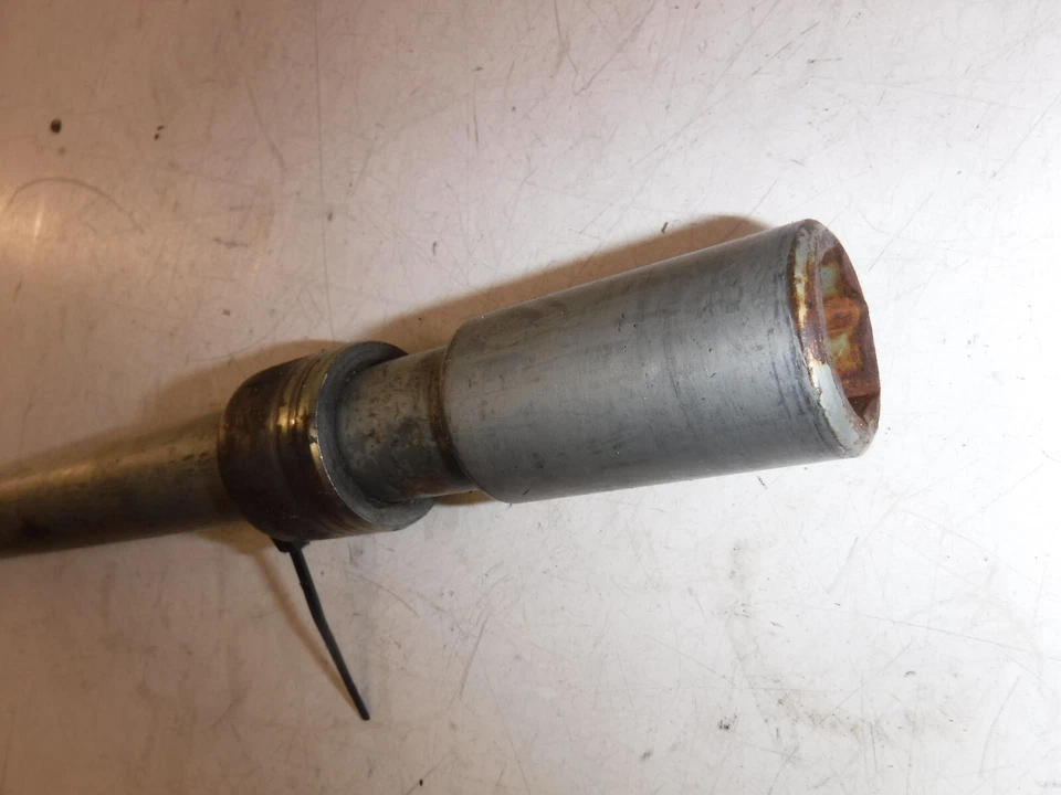 91-07 HONDA SHADOW VLX 600 VT600C LLANTA DELANTERA EJE PIVOTE PERNO CON ESPACIADOR Foto 3 de 4