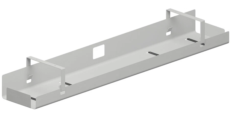 Kabelkanal Kabelmanagement 600-1800 mm Stahl Kabel Halter Schreibtisch klappbar - Bild 2 von 4