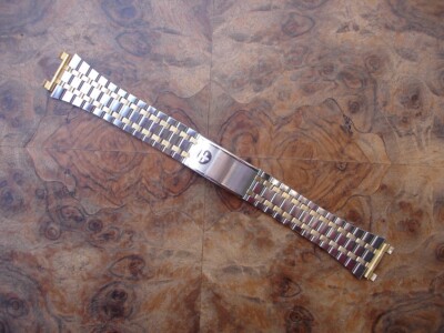 FELCA NSA NOVAVIT SWISS MADE STEEL-INOX Armband, 20 mm Bandanstoß, NEU + NOS