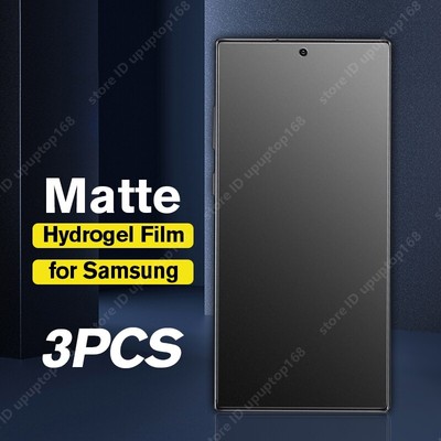 Matte Soft Hydrogel Screen Protector For Samsung S25 S24 S23 Ultra S22 S21 Film