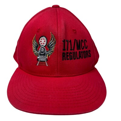 Train Hat Cap Snap Back Railroad 171 MCC Regulations Engineer Conductor Mens