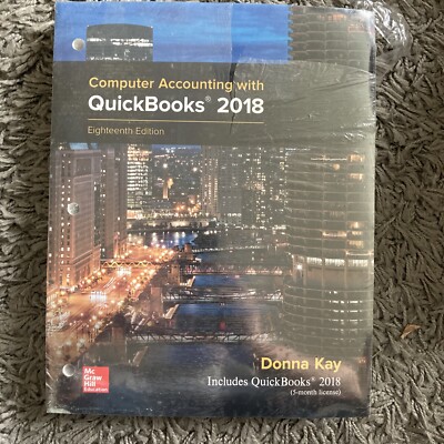 Computer Accounting with QuickBooks 2018 - 18th Edition - Inc. 5 Month Licence