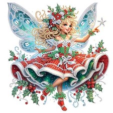 Diamond Art Painting Kit for Adults, 5D Special Shape Diamond Butterfly Fairy