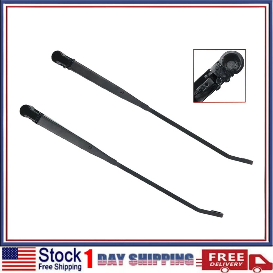 Juego de brazos limpiaparabrisas delantero para Ford Bronco 1991-1996 Ford F-150 1991-1996 Foto 4 de 4