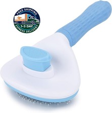 Cepillo autolimpiable para el cuidado de mascotas, ideal para perros, gatos