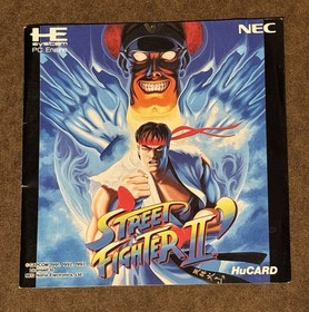 Street Fighter 2 Dash PC Engine HuCard Japan Import US Seller TESTED