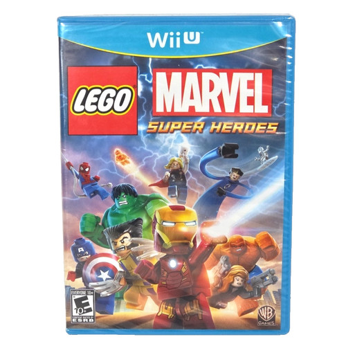 LEGO Marvel Super Heroes (Nintendo Wii U, 2013) Brand New Factory Sealed