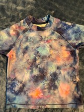 Girls rashguard athleta swim size medium 8-10 multicolor