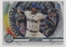 2020 Bowman Bowman Scouts Top 100 Chrome Justin Dunn #BTP-64 9ij