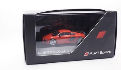 SELTENES AUDI R8 V10 PLUS 4S COUPE SPORT DYNAMITROT 1:87 HERPA (HÄNDLERMODELL)