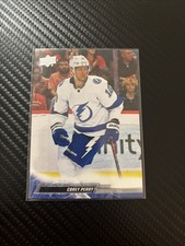 2022-23 Upper Deck Series 2 Base #414 Corey Perry - Tampa Bay Lightning
