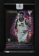 2020 Panini Flux Titan Rookies FOTL Black Scope Prizm /8 Udoka Azubuike #57 14t3