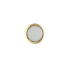 PEARL FLAT PIP FOR BEZEL INSERT ROLEX SUBMARINER 116619LB 114060 SWISS GREEN GOL