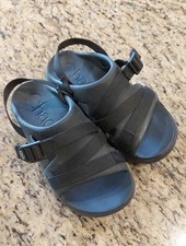 Chaco Childrens Chillos Sandal Slide Black Size 4 Youth Unisex