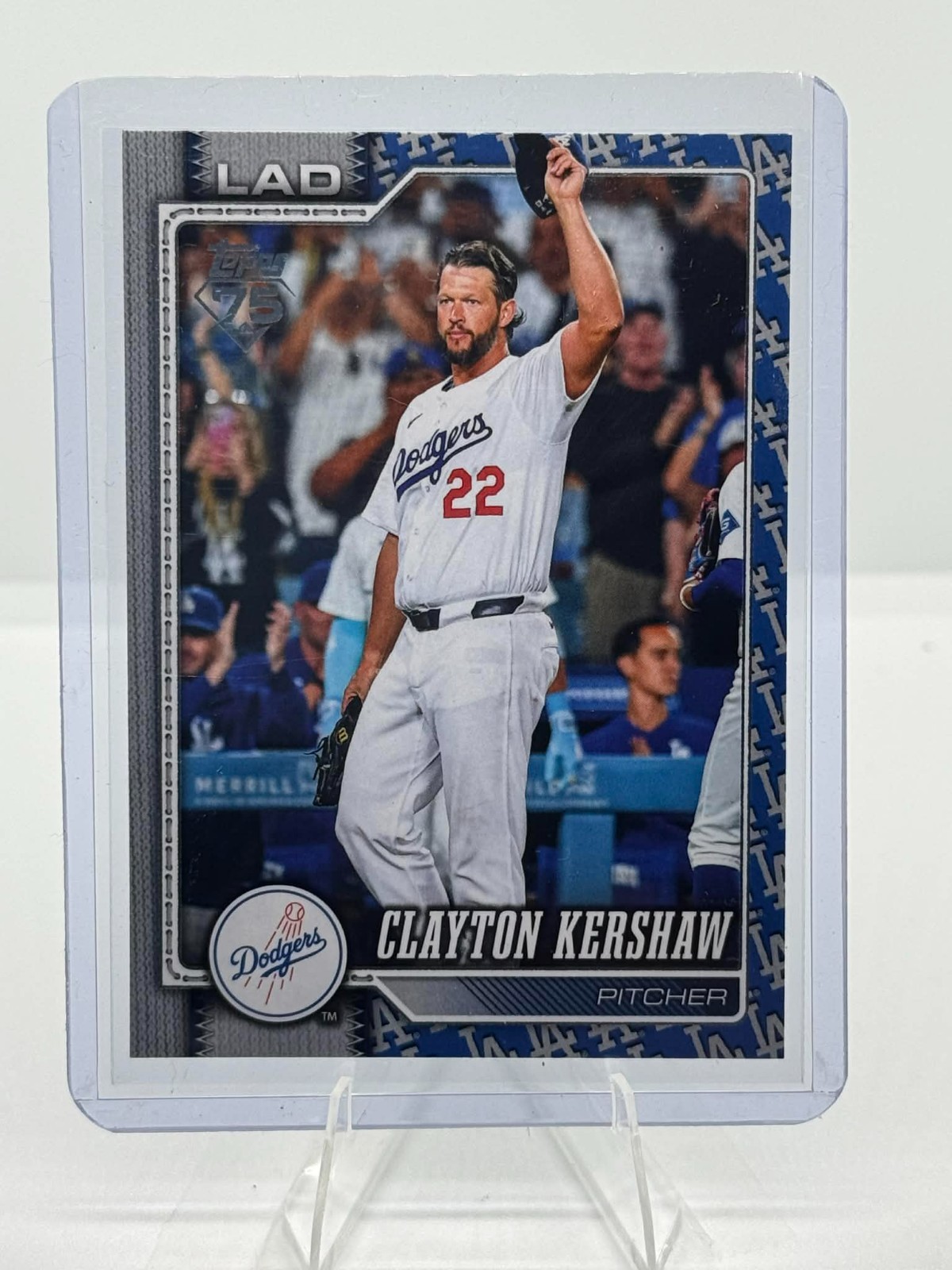 Clayton Kershaw [Team Color Border Variation] #22 2026 Topps
