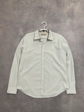 Burberry Light Blue Nova Check Slim Fit Shirt Buttons Up Size L