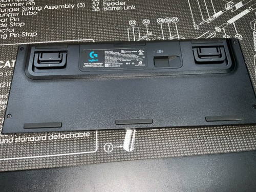 ⌨️Clavier de jeu mécanique Logitech G915 TKL Lightspeed - Noir (920-009495) - Photo 6/8