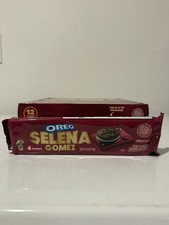 12 Packages Of OREO Selena Gomez 4 Cookies - Limited Edition! Sealed box!
