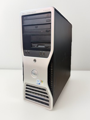 ell Precision T3400 Quad Q9300 6GB DDR2 HDD 320GB XP Pro Nvidia DVI Workstation
