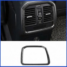 For Porsche Macan 15-2026 ABS Carbon Fiber Rear Air Outlet Vent Frame Cover Trim