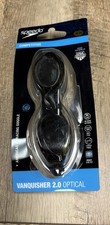Speedo Vanquisher 2.0 Optical Prescription Swim Goggle Smoke -6.00 NIP