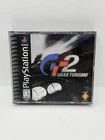 Gran Turismo 2 Black Label Playstation PS1 CIB Both Manual 2 Game Discs Tested!