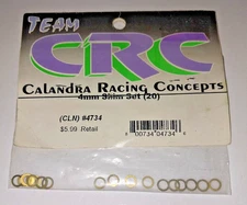 Team CRC Calandra Racing concepts 4734 4mm Shim set 20pcs
