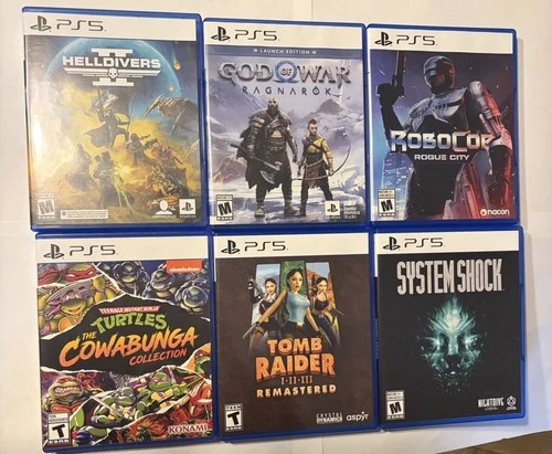 PS5 PlayStation 5 Game Lot