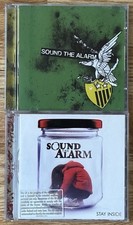 (2) Sound The Alarm Emo Pop Punk Rock Bangor PA Music CD Lot s/t Stay Inside ++