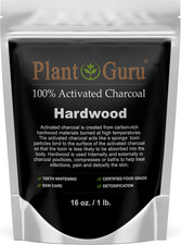 Activated Charcoal Powder 1 lb. Hardwood - Food Grade Kosher Non-GMO - Teeth Whi