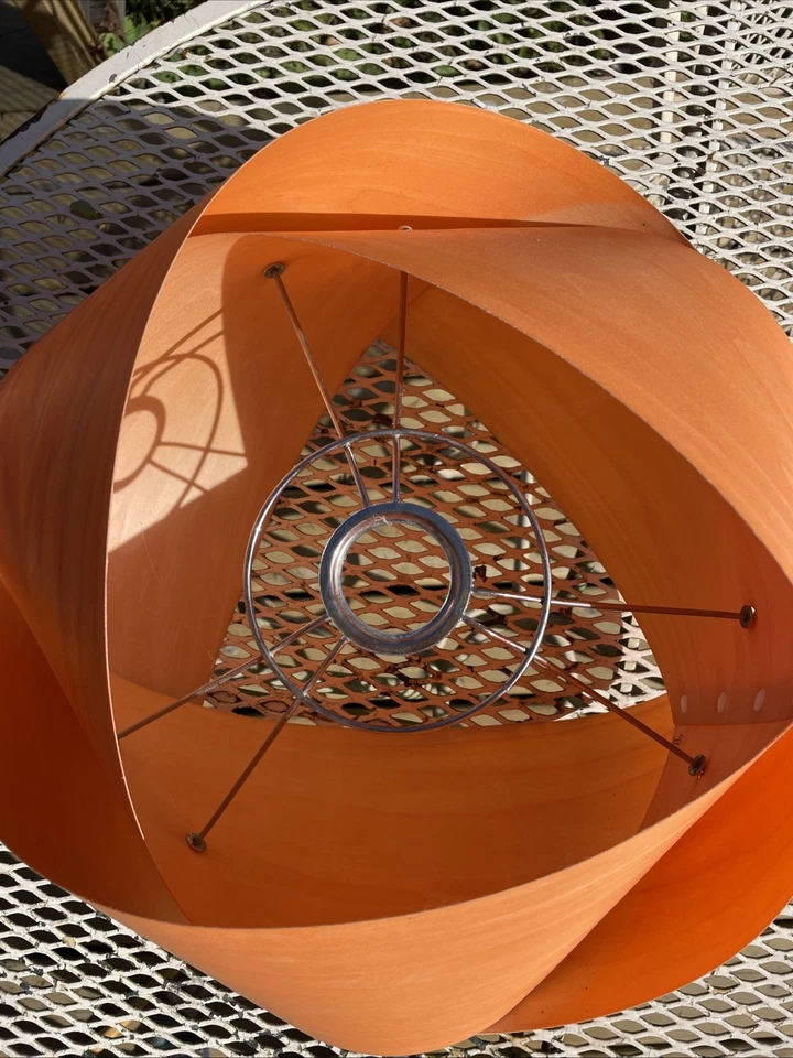 Lámpara de luz de suspensión de tuerca LZF pantalla de madera  Foto 2 de 4