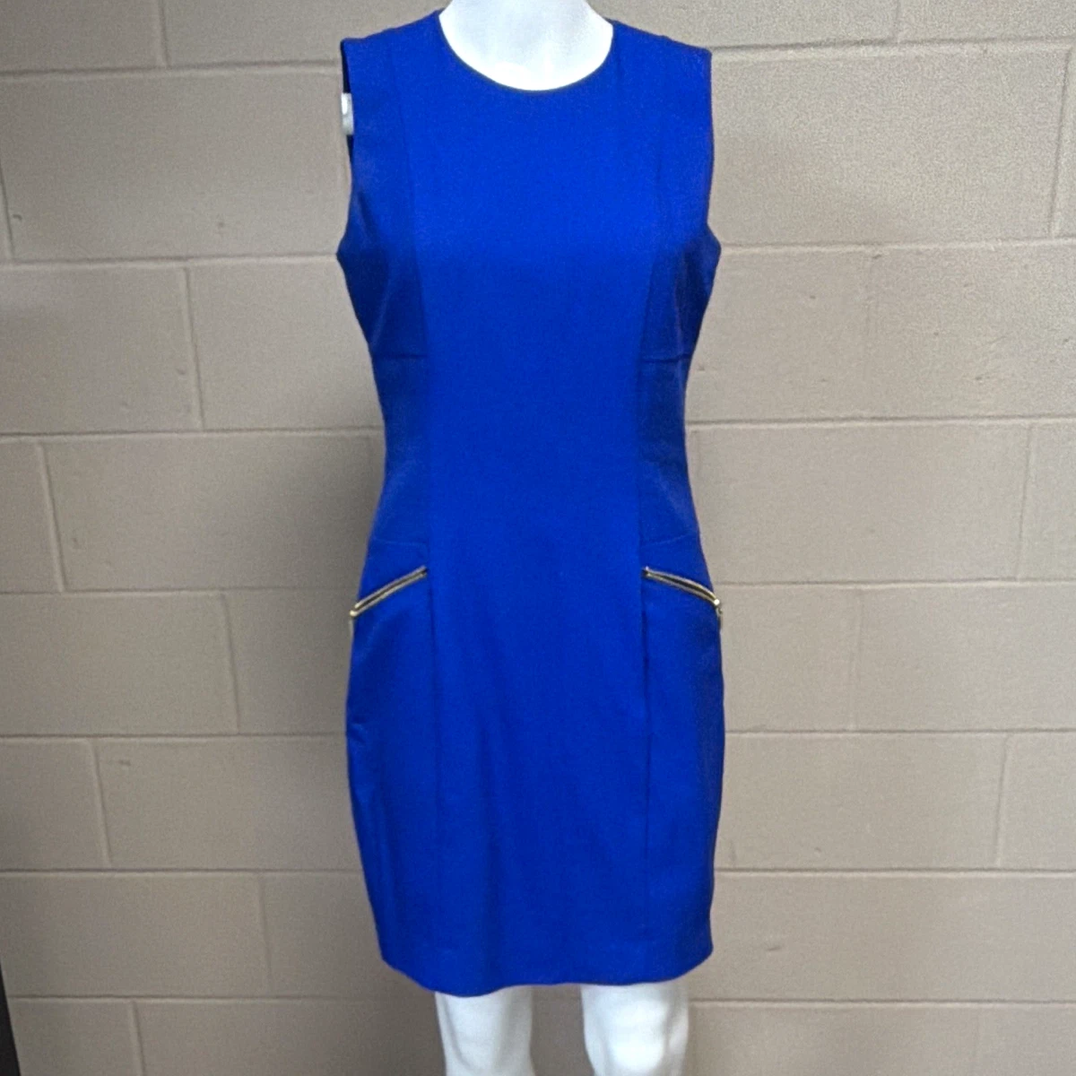 Calvin Klein Blue Sheath Dresses for Women for sale