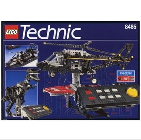 LEGO TECHNIC Control Center 8485 Vintage Dinosaur Set Rare 1995