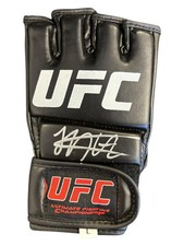 KHABIB NURMAGOMEDOV THE EAGLE SIGNED UFC FIGHT GLOVE (ACG CERT AG16646)