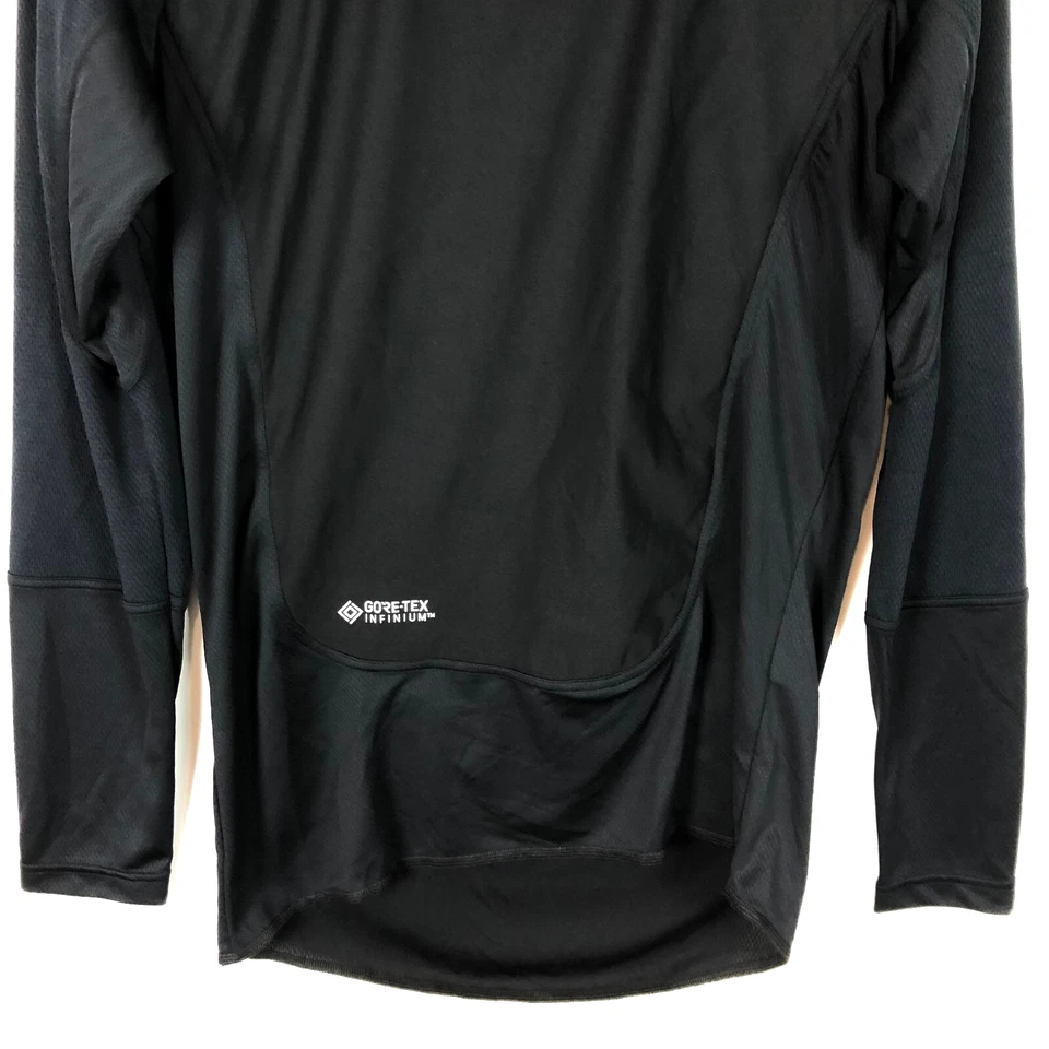 Castelli Prosecco Goretex Jersey Womens L Black Base Layer Shirt Rosso Corsa - Image 3 of 4
